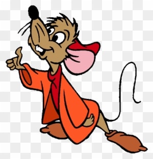 Jaq, - Cinderella Mouse Clipart - Transparent PNG Free Download