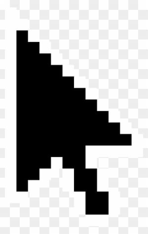 Clip Arts Related To - Pixel Mouse Cursor Png - Transparent PNG Free Download