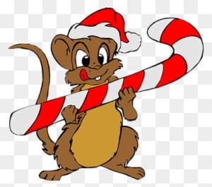 Christmas, Holiday, Clip Art, Mouse - Merry Christmas To All, From Pepino The Italian Mouse - Transparent PNG Free Download