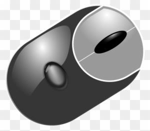 Photorealistic Grayscale Computer Mouse Vector Clip - Cartoon Computer Mouse - Transparent PNG Free Download
