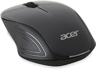Amr514 Mouse Black Gallery - Acer Wireless Optical Mouse Black - Transparent PNG Free Download