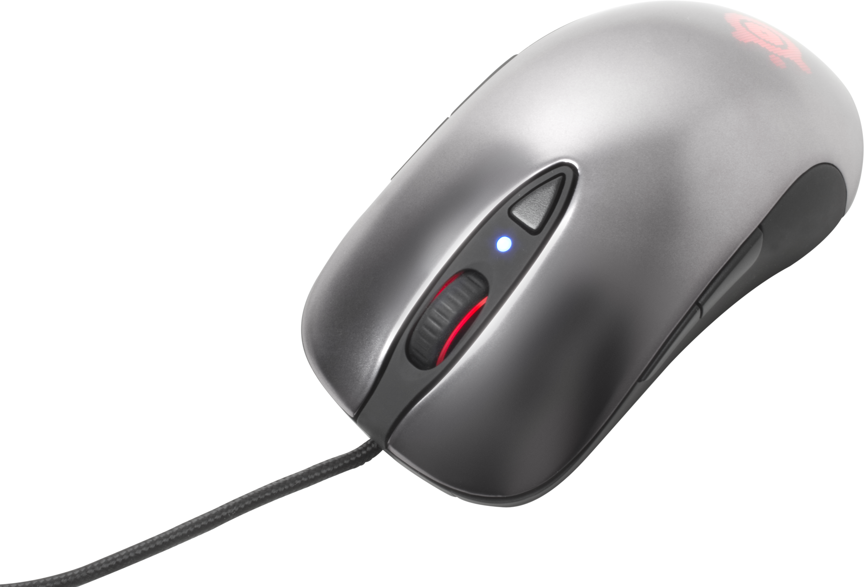 Pc Mouse Png Image - Steelseries Sensei Laser Gaming Mouse (grey) - Transparent PNG Free Download