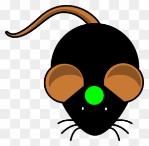 How To Set Use Black Mouse W/ Green Circle Svg Vector - Mouse Clip Art - Transparent PNG Free Download