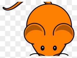 Mouse Clipart Orange - Mouse Clip Art - Transparent PNG Free Download