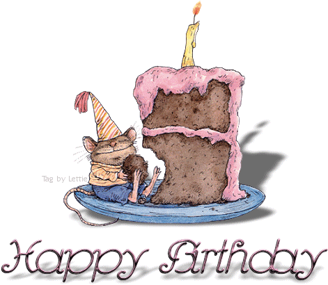 Explore Funny Birthday, Birthday Wishes, And More - Happy Birthday Mouse Gif - Transparent PNG Free Download