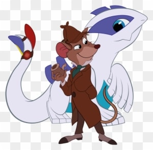 Basil And Lugia - Great Mouse Detective Basil Pony - Transparent PNG Free Download