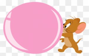 Blowing Bubble Gum Clipart 6 By Jennifer - Jerry Mouse - Transparent PNG Free Download