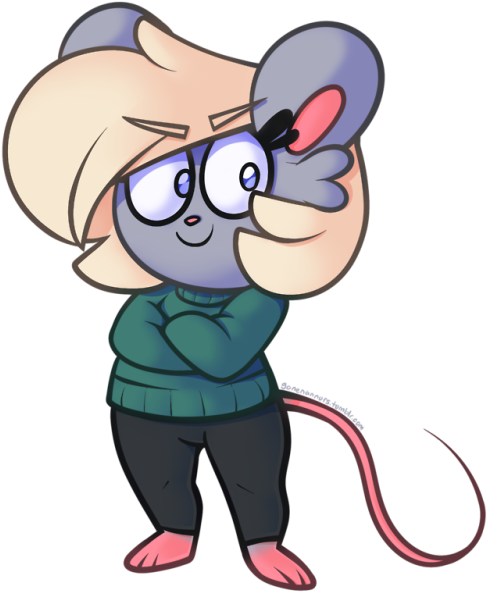 Guys I Have A New Oc To Show You This Is Tina She's - Computer Mouse - Transparent PNG Free Download