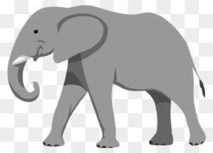 Asian Elephant Clipart Solid Liquid - Mouse And Elephant Compare Size - Transparent PNG Free Download
