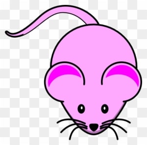 Computer Mouse Clipart Pink - Pink Mouse Clipart - Transparent PNG Free Download