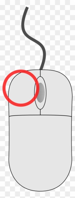 By Qubodup - Mouse Button - Transparent PNG Free Download