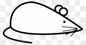 File - Simple Mouse - Svg - Simple Pictures Of Mouse - Transparent PNG Free Download
