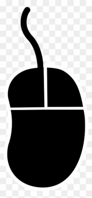 All Photo Png Clipart - Computer Mouse Silhouette Vector - Transparent PNG Free Download