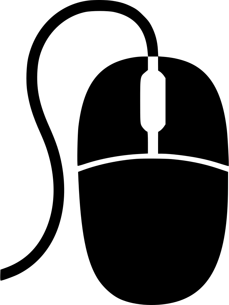 Pc Clipart Svg - Computer Mouse Svg - Transparent PNG Free Download