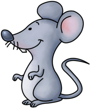 Rat Clipart Smart - Transparent Mouse Cartoon Png - Transparent PNG Free Download