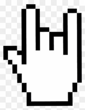 Rock Gesture Rokk - Mouse Pointer Png Gif - Transparent PNG Free Download