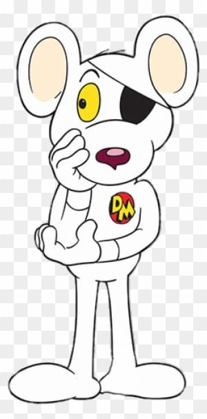 Danger Mouse Thinking - Danger Mouse Colour - Transparent PNG Free Download