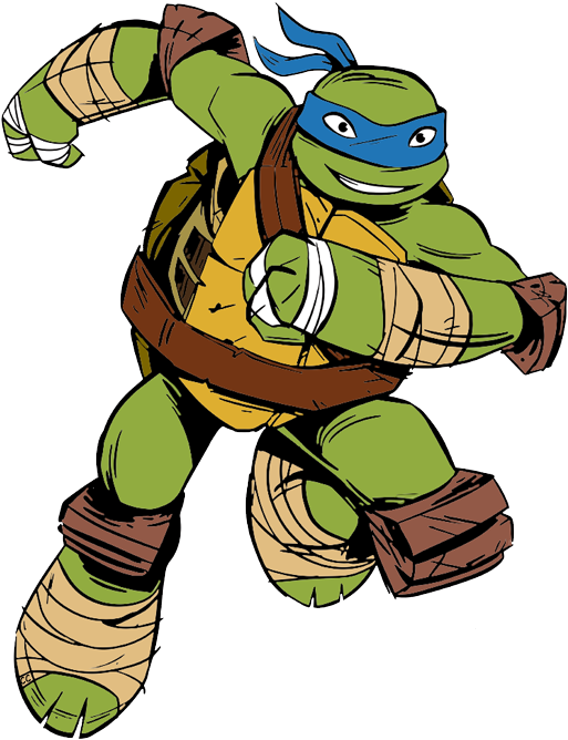 Ninja Clipart Mouse - Teenage Mutant Ninja Turtles Cartoon - Transparent PNG Free Download
