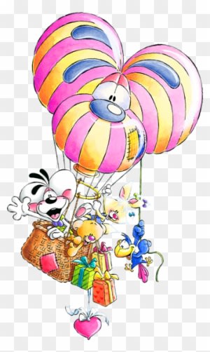 Official Website Of The Diddl-mouse - Diddl Balloon Trip Mousepad - Transparent PNG Free Download