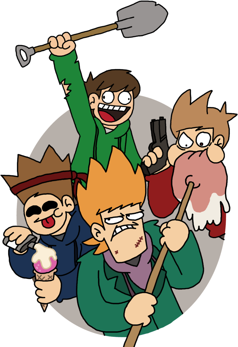 Drawn With A Fucking Computer Mouse - Knitti Eddsworld - Transparent PNG Free Download