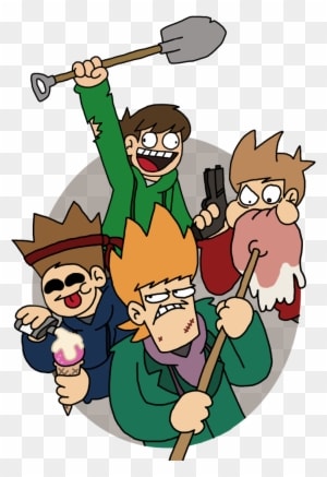 Drawn With A Fucking Computer Mouse - Knitti Eddsworld - Transparent PNG Free Download