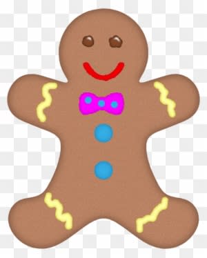 You Gave Me The Desire, So I Decided To Try A Gingerbread - Gingerbread Man Monogram - Transparent PNG Free Download
