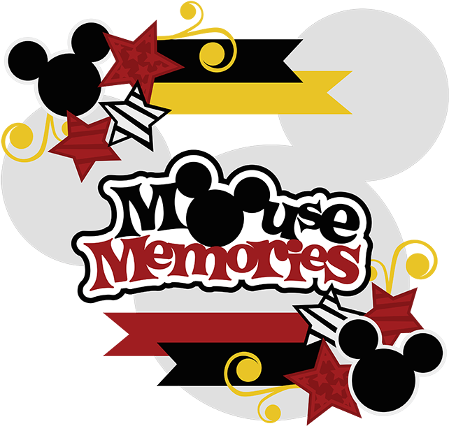 Mouse Memories Svg Collection Cute Svg Files For Scrapbooking - Scrapbooking - Transparent PNG Free Download
