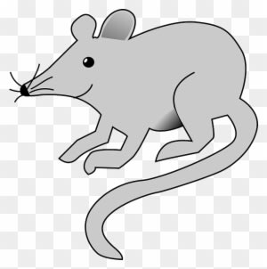 Mouse, Cartoon, Rat, Grey, Animal, Tail, Arts, Rats - Rat Clipart - Transparent PNG Free Download