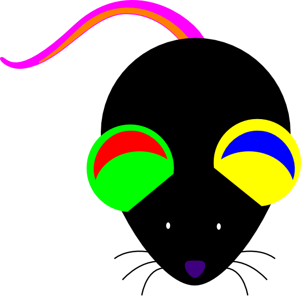 Neon Mouse Clip Art - Neon Mouse Clip Art - Transparent PNG Free Download