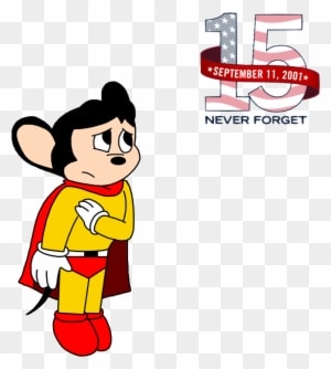 Marcospower1996 10 0 Mighty Mouse Remembering 9/11 - Remembering 9 11 Devaintart - Transparent PNG Free Download