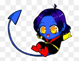 Chibi Nightcrawler Mouse Cursor By Artgeek02 - Chibi Nightcrawler Mouse Cursor By Artgeek02 - Transparent PNG Free Download
