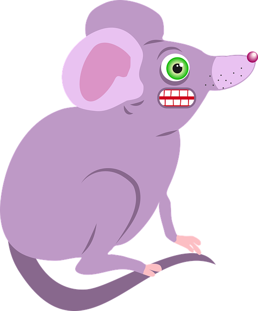 Mouse, Animal, Cartoon, Rodent, Mammal, Angry, Wild - Knaagdieren Cartoon - Transparent PNG Free Download