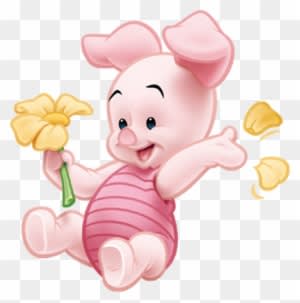 Mini Mouse Bebe Png Wallpapers Real Madrid Twiwa Mine - Baby Piglet From Winnie The Pooh - Transparent PNG Free Download