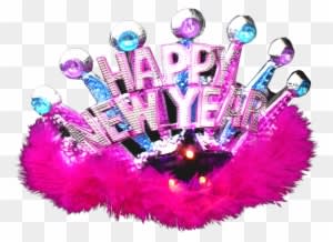 Mouse Over Product Image To Zoom - Led Happy New Year Tiara, - Transparent PNG Free Download