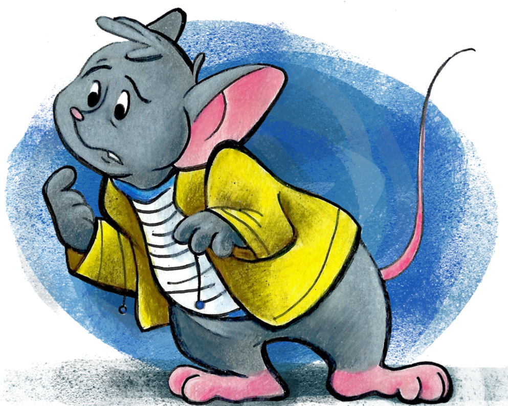 Milton, The Lighthouse Mouse By Alexandrabowmanart - Cartoon - Transparent PNG Free Download