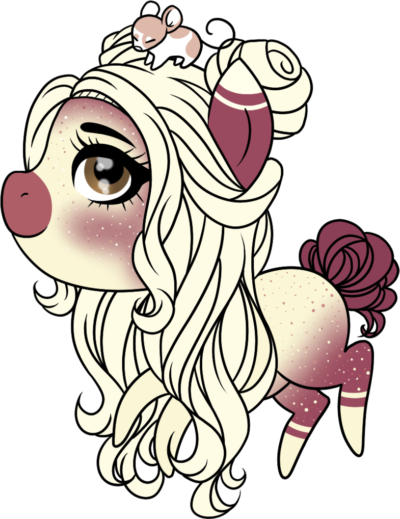 Lunarline, Chibi, Freckles, Hair Bun, Mouse, Oc, Oc - Cartoon - Transparent PNG Free Download