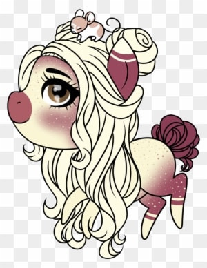 Lunarline, Chibi, Freckles, Hair Bun, Mouse, Oc, Oc - Cartoon - Transparent PNG Free Download