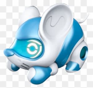 Tekno Babies Teal Mouse - Fish - Transparent PNG Free Download