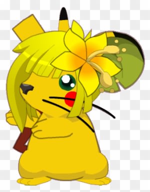 Pikachu Girl Mouse Transformice By Bettycrazyart - Transformice Pikachu - Transparent PNG Free Download