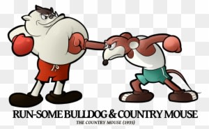 Run-some Bulldog 'n Country Mouse By Boscoloandrea - Merrie Melodies - Transparent PNG Free Download