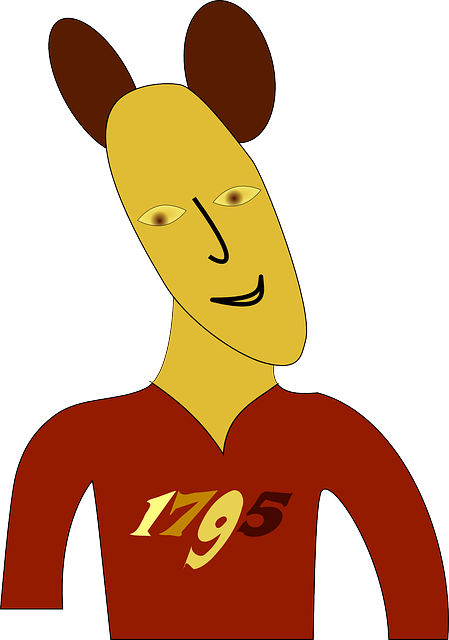 Red, Mouse, Happy, Man, Person, Cartoon, Shirt, Rabbit - Clip Art - Transparent PNG Free Download