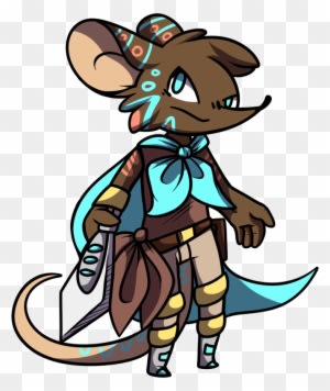Warrior Mouse By Tenpaints - Cartoon - Transparent PNG Free Download
