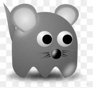 Black Mouse Animal Free Black White Clipart Images - Bad Guy Transparent Cartoon - Transparent PNG Free Download