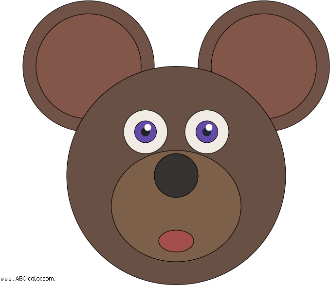 Mouse Clipart Face Mask - Рисунок Из Кругов - Transparent PNG Free Download
