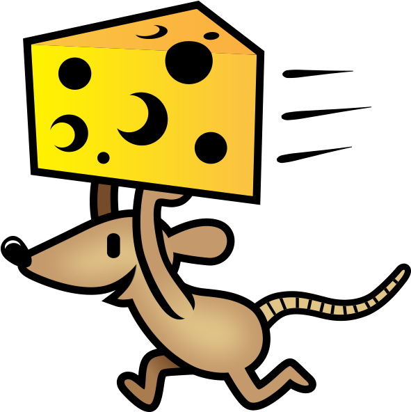 And Joe Illustration 600 Mouse Cheese Lr - And Joe Illustration 600 Mouse Cheese Lr - Transparent PNG Free Download