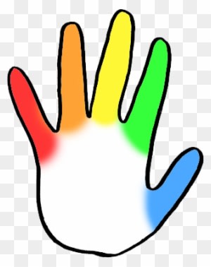 Also, Keyboard & Mouse Controls Are Fluid Once You - Hand With Different Coloured Fingers - Transparent PNG Free Download