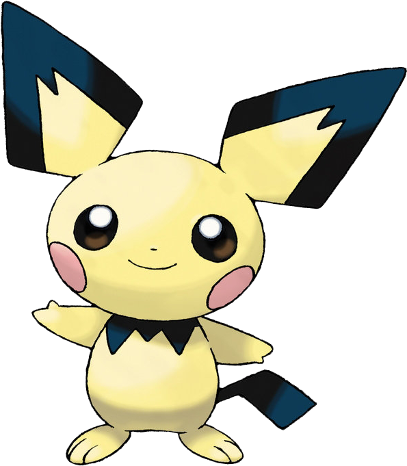 Pichu, - Pokemon Pichu - Transparent PNG Free Download