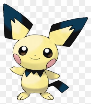 Pichu, - Pokemon Pichu - Transparent PNG Free Download