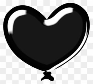 Jss Mouse Balloon Heart 2 Black - Balloon - Transparent PNG Free Download