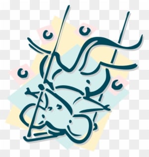 Vector Illustration Of Big Top Circus Rodent Mouse - Calligraphy - Transparent PNG Free Download